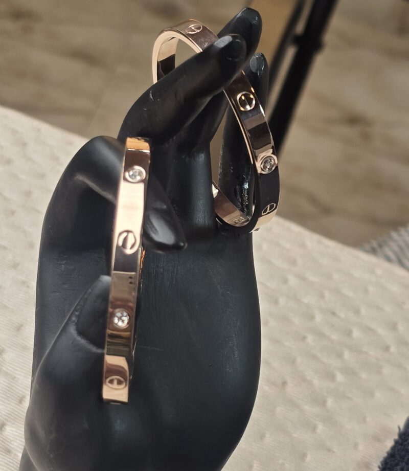Elysian Glow Rose Gold Bracelet - Image 2