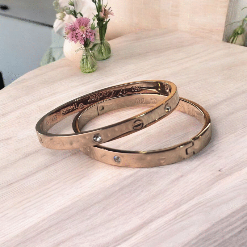 Elysian Glow Rose Gold Bracelet - Image 8
