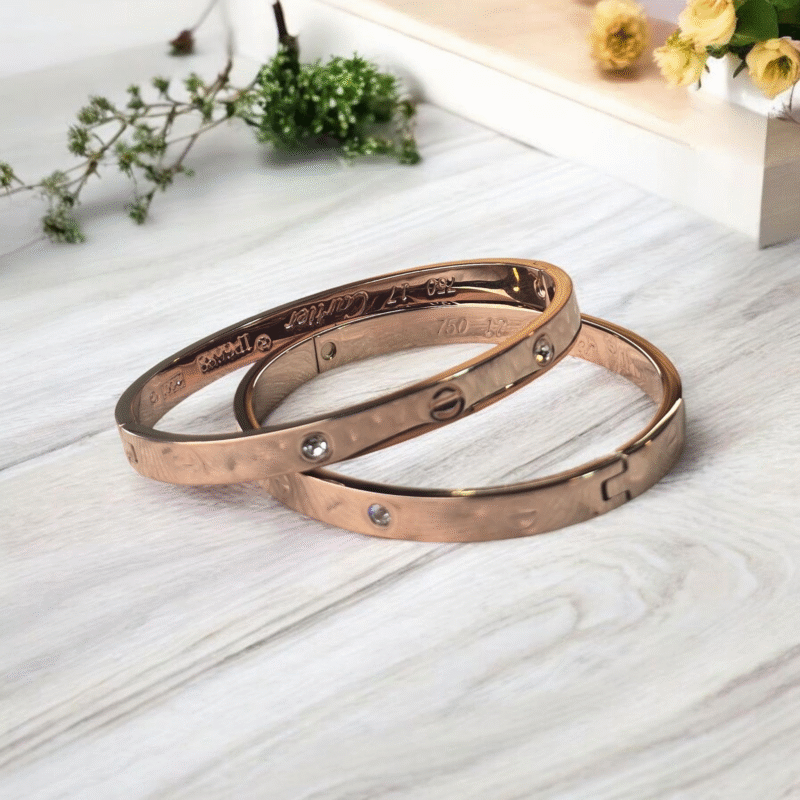 Elysian Glow Rose Gold Bracelet - Image 5