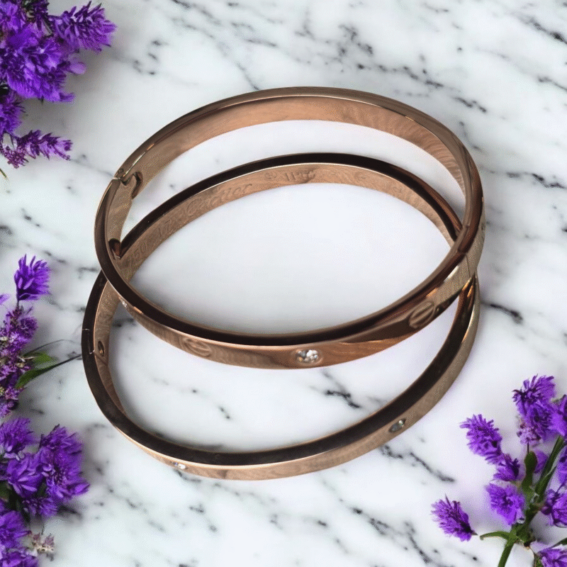 Elysian Glow Rose Gold Bracelet - Image 9