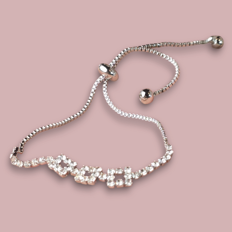 Radiance Luxe Silver Adjustable Bracelet - Image 6