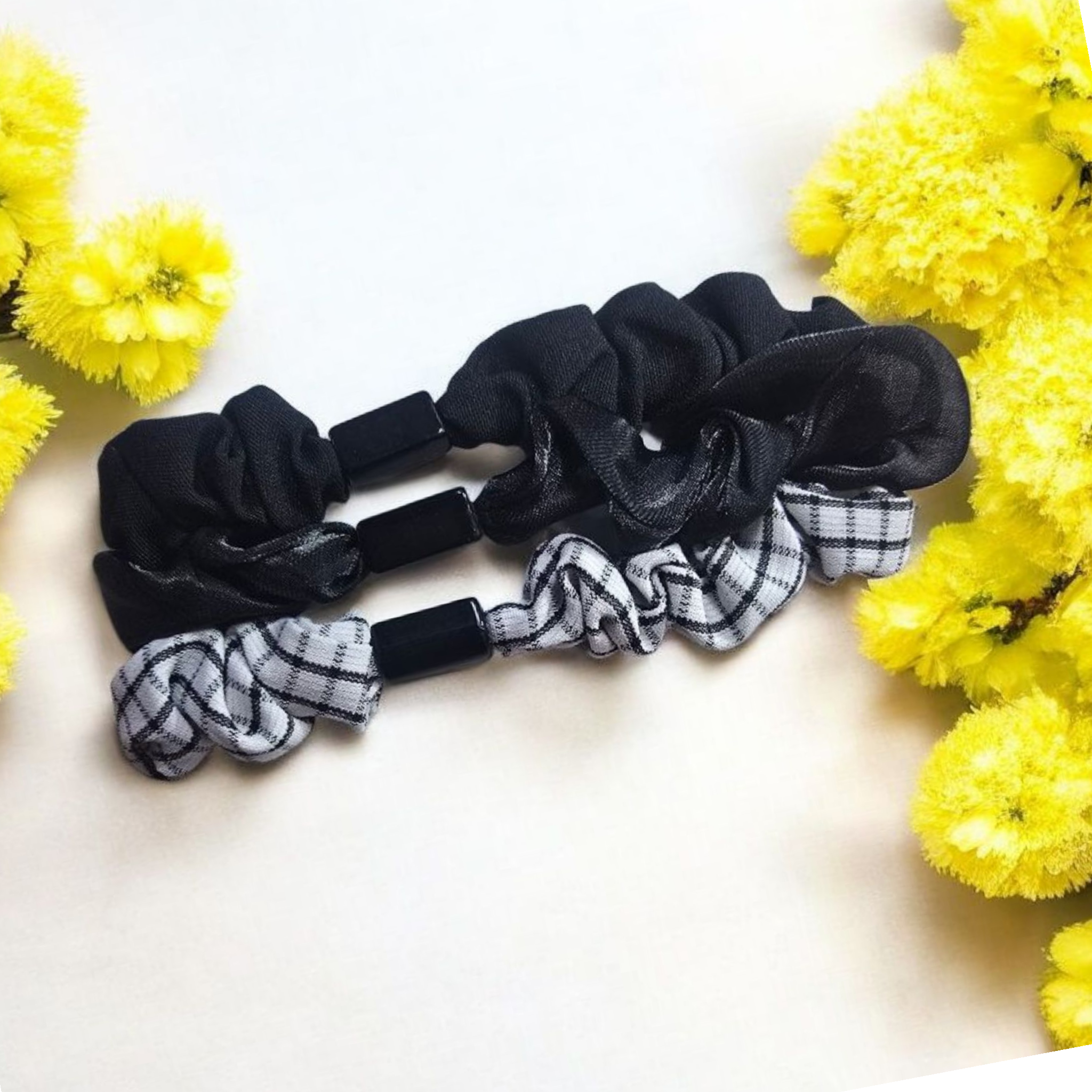 Pastel Ruffle Mini Scrunchie Set - Image 17